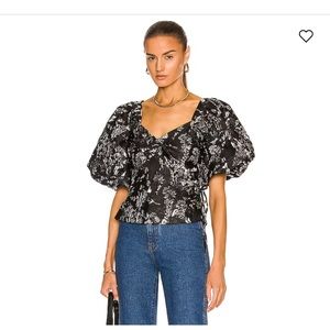 Jonathan Simkhai Taylor Wrap Top